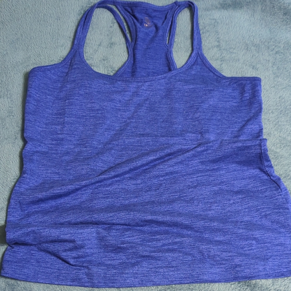 GAIAM Heathered Blue Women's Tank Top